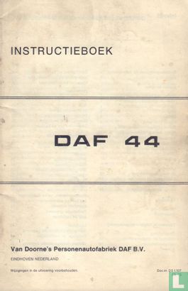 Instructieboek DAF 44 - Afbeelding 1