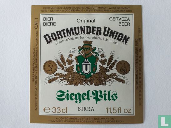 Dortmunder Union Siegel Pils 