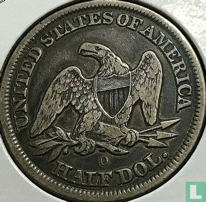 United States ½ dollar 1854 (O) - Image 2