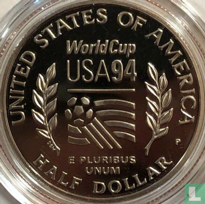 Verenigde Staten ½ dollar 1994 (PROOF) "Football World Cup in United States" - Afbeelding 2