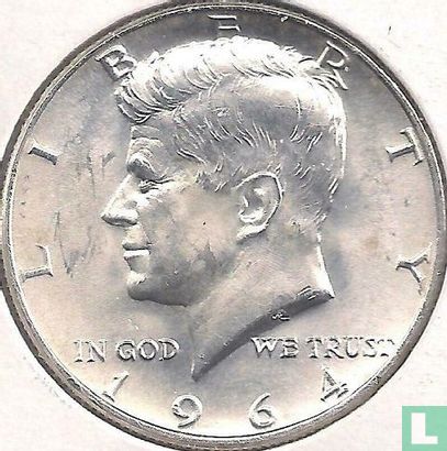 États-Unis ½ dollar 1964 (D) - Image 1