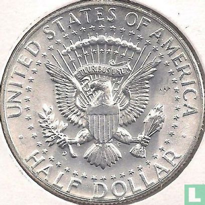 États-Unis ½ dollar 1964 (D) - Image 2