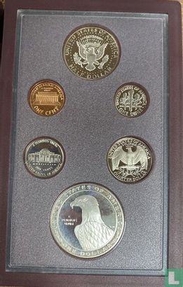 Verenigde Staten jaarset 1983 (PROOF - 6 munten) - Afbeelding 2