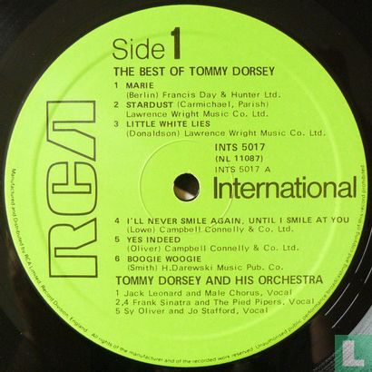 The Best Of Tommy Dorsey - Image 3