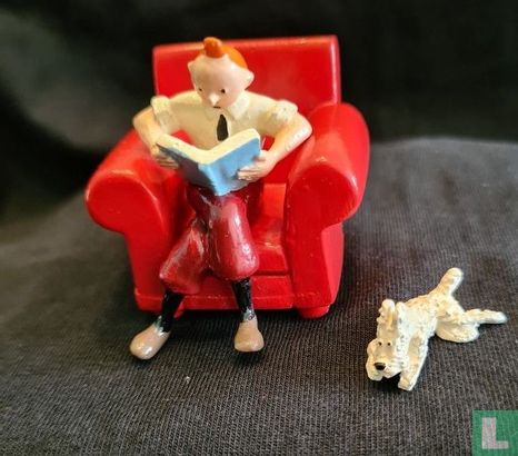 Tintin danse le Fauteuil avec Milou - Image 2