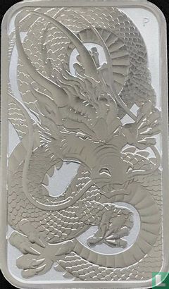 Australie 1 dollar 2021 "Chinese dragon" - Image 2