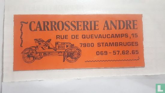Carrosserie André 7980 Stambruges Belgique