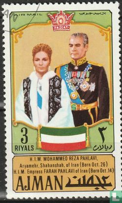 Shah Reza und Kaiserin
