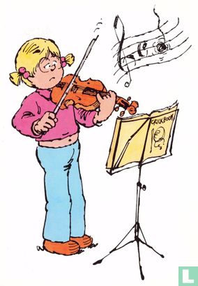 Catootje speelt viool - Image 1