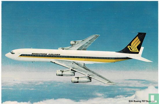 Singapore Airlines - Boeing 707 - Bild 1