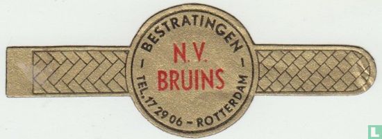 Bestratingen N.V. Bruins Tel. 172906 - Rotterdam  - Image 1