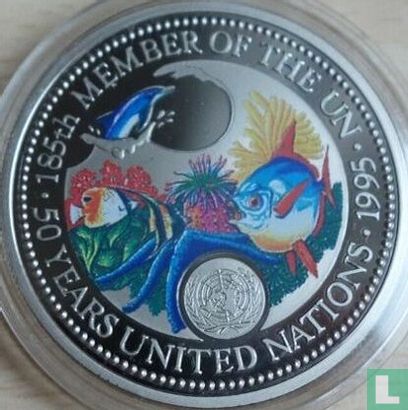 Palau 1 dollar 1995 (PROOF) "50th anniversary of the United Nations" - Afbeelding 1