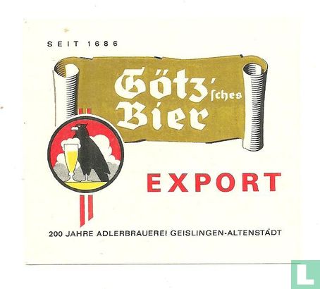 Götz'sches Bier Export