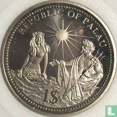 Palau 1 dollar 1994 (PROOF) "Independence" - Image 2
