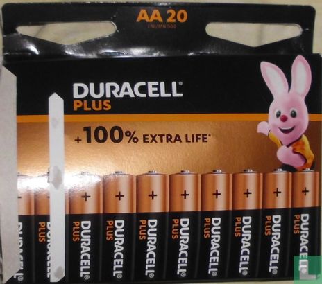 Duracell Plus AA 20 pack - Image 1