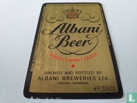 Albani beer 