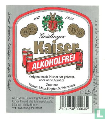 Kaiser Alkoholfrei