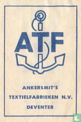 Ankersmit's Textielfabrieken N.V. - ATF - Afbeelding 1