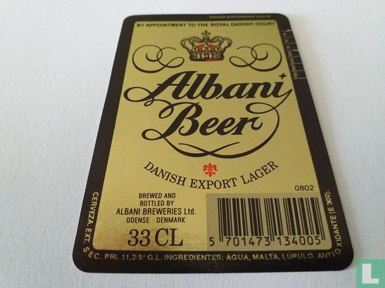 Albani beer 