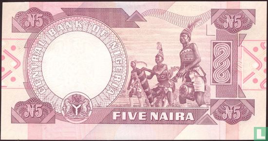 Nigéria 5 Naira 2002 - Image 2