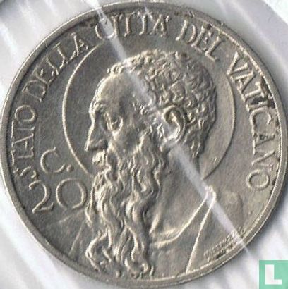 Vatican 20 centesimi 1934 - Image 2