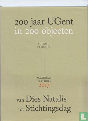200 jaar UGent in 200 objecten - Afbeelding 1