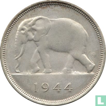 Congo belge 50 francs 1944 - Image 1