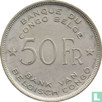 Congo belge 50 francs 1944 - Image 2