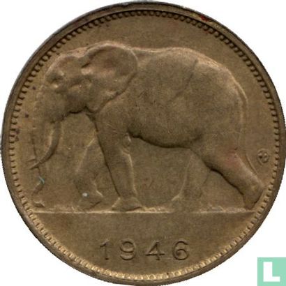 Belgian Congo 1 franc 1946 - Image 1