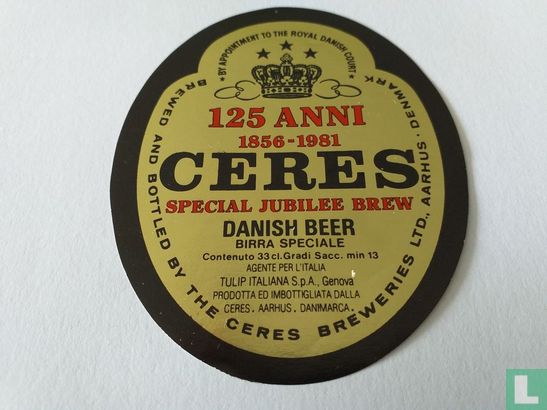 Ceres special jubilee brew