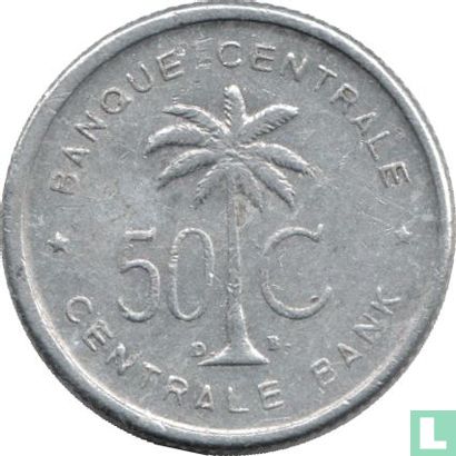 Ruanda-Urundi 50 centimes 1954 - Afbeelding 2