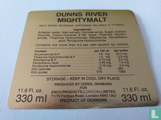 Dunns River mightymalt 