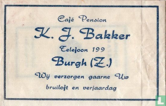 Café Pension K.J. Bakker - Afbeelding 1