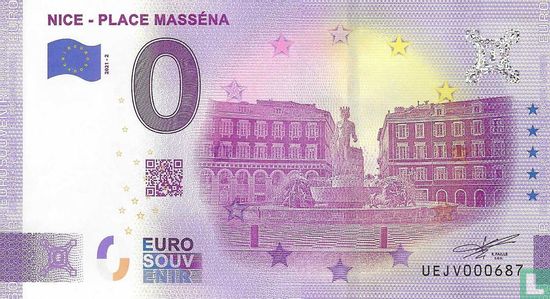 UEJV-2a Nice - Place Masséna - Afbeelding 1
