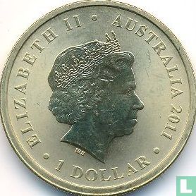 Australia 1 dollar 2011 "150th anniversary of the birth and 80th anniversary of the death of Dame Nellie Melba" - Image 1