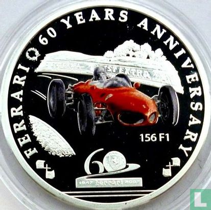Palau 2 dollars 2007 (BE) "60th anniversary of Ferrari - 156 F1" - Image 1