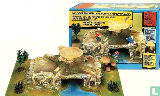 Figurine playland 'Tree-stump'