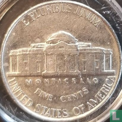 États-Unis 5 cents 1939 (quadrupled die reverse) - Image 2