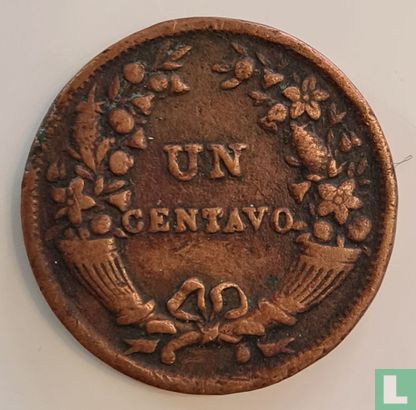 Peru 1 Centavo 1935 (Typ 1) - Bild 2