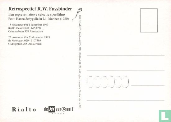 F000079 - Retrospectief R.W. Fassbinder - Afbeelding 2