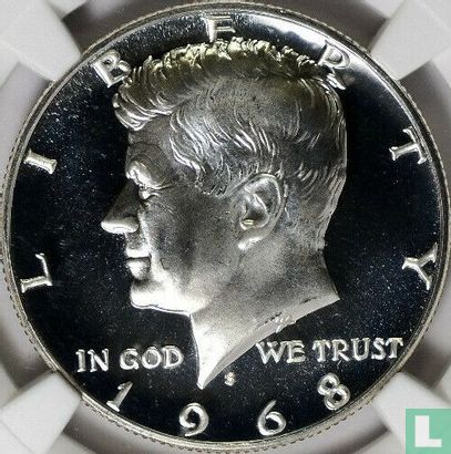 United States ½ dollar 1968 (PROOF) - Image 1