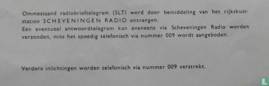 Radiobrieftelegram - Afbeelding 3