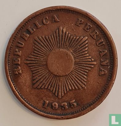 Peru 2 centavos 1935 (C) - Image 1