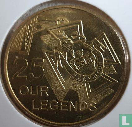 Australië 25 cents 2016 "Our Legends" - Afbeelding 2