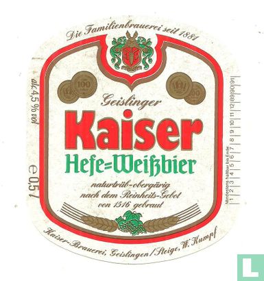 Kaiser Hefe-Weissbier