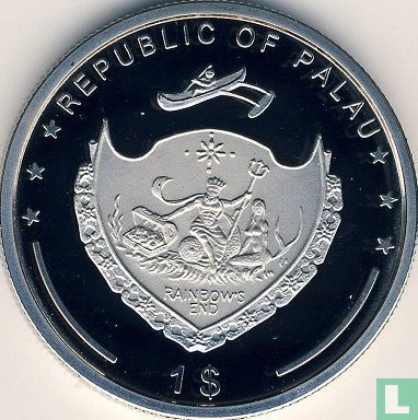 Palau 1 dollar 2008 (PROOF) "Sturgeon" - Afbeelding 2