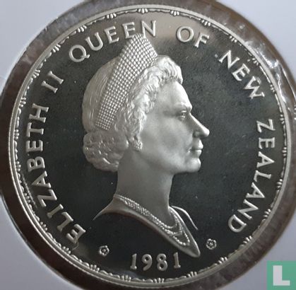 Nieuw-Zeeland 1 dollar 1981 (PROOF) "Royal Visit" - Afbeelding 1