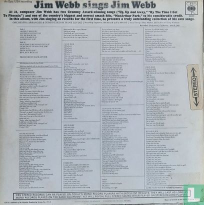 Jim Webb sings Jim Webb - Afbeelding 2