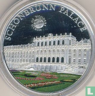 Palau 5 dollars 2011 (PROOF) "Schönbrunn Palace" - Afbeelding 1