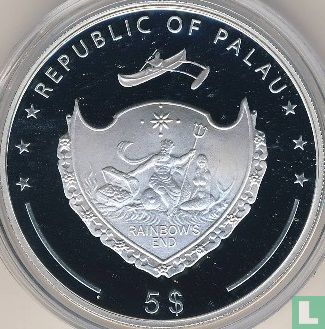 Palau 5 dollars 2011 (PROOF) "Florence Cathedral" - Afbeelding 2
